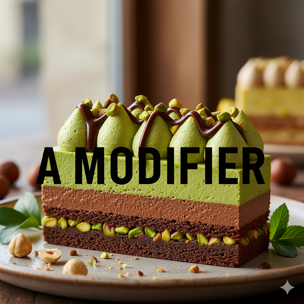 Entremet Chocolat - Pistache