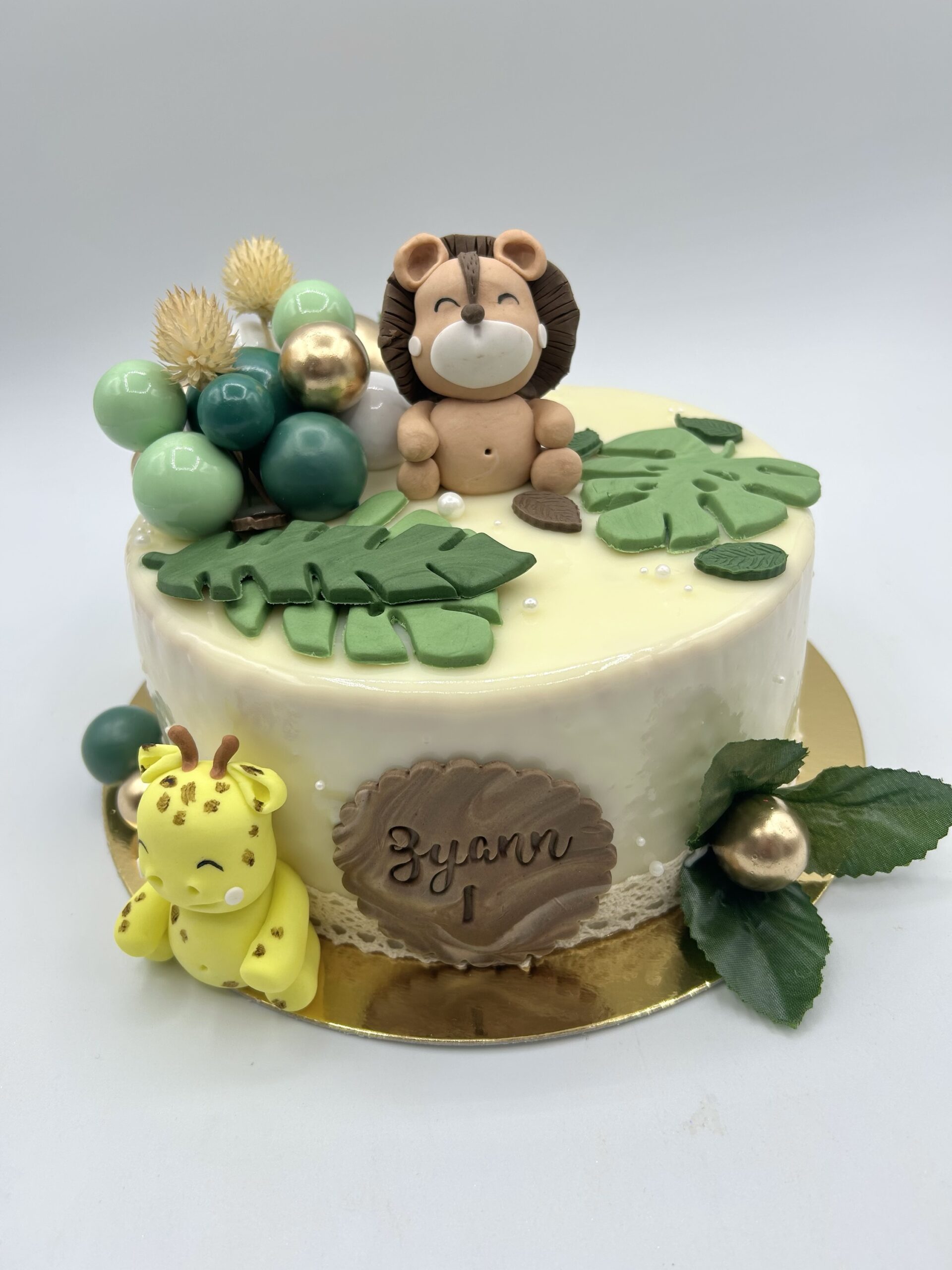 Entremet Framboise Pistache de Mademoiselle Margaux