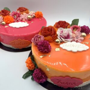 Entremet Framboise - Spéculos